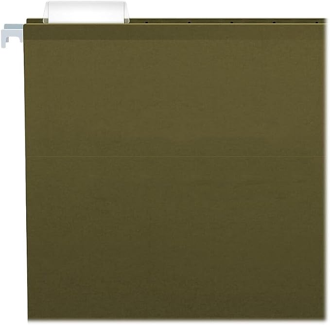 Pendaflex Extra Capacity Reinforced Hanging Folders, 1", Legal Size, Standard Green, 1/5 Cut, 25/BX (4153x1)