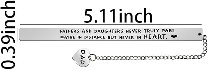 Dad Gifts Bookmark from Daughter Fathers Day Birthday Gifts for Dad Daddy Book Markers for Reading Men Retirement Gifts for Book Lovers Father