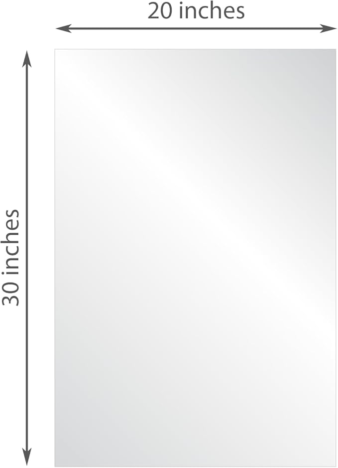 Royal Brites Self-Adhesive Foam Board White, 20" x 30", 10 Sheets – Peel & Stick, Lightweight Display Board for Crafts, Projects, Presentations