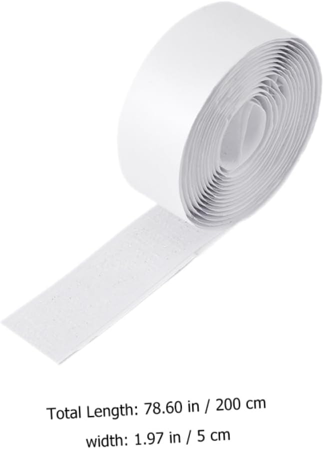TOYANDONA 2rolls Hook and Tapes for Guitar Effect Pedal Mounting Sticky Fasteners for Pedalboard Accessories Flexible Adhesive for Musicians