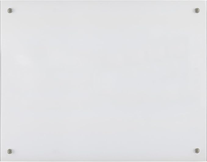 Lorell Glass Dry-Erase Board, 48"x36", Frost (LLR52502)