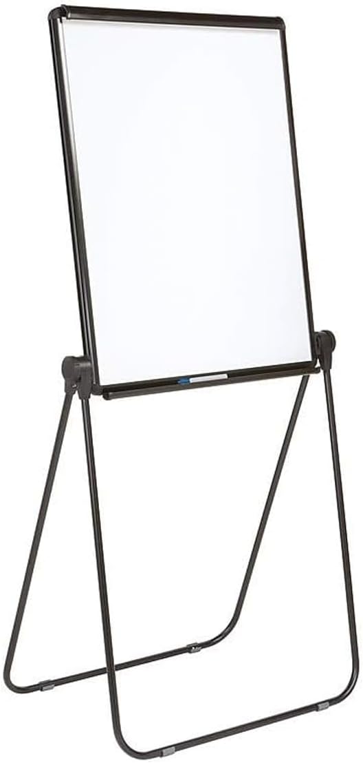 Staples Whiteboard/Flip Chart Easel, Black Frame