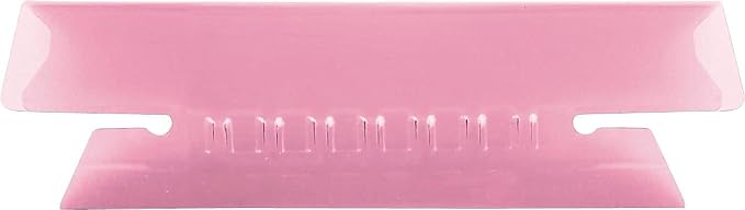 Pendaflex Transparent Colored Tabs for Hanging File Folders, 1/3-Cut, Pink, 3.5" Wide, 25/Pack