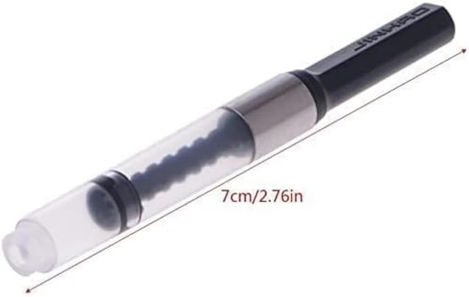 Black Universal Fountain Pen Ink Converter Standard Push Piston Fill InkAbsorber and Writing and Correction Supplies Pens and Refills Office Supplies