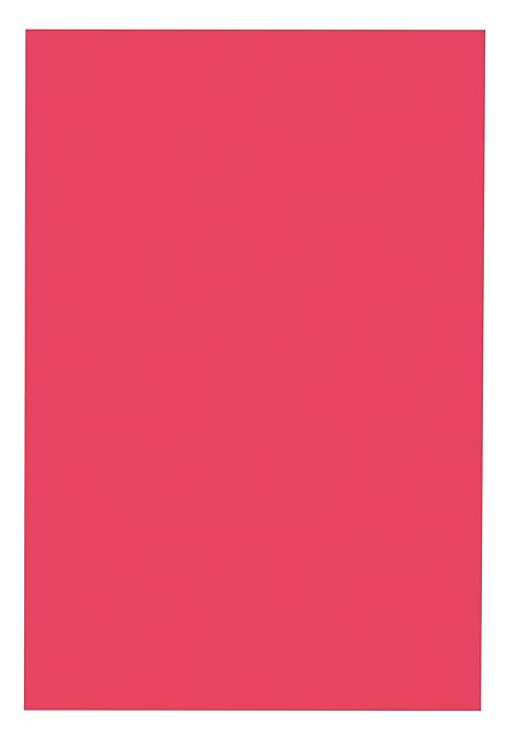 School Smart Folding Bristol Tagboard,Red, 12" W x 18" L (Pack of 100)