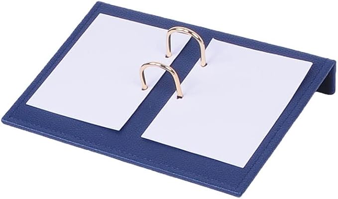 MOOGCO Leather Desk Organizer Set - 14 PCS (Blue) - 19.29 x 13.39 inches