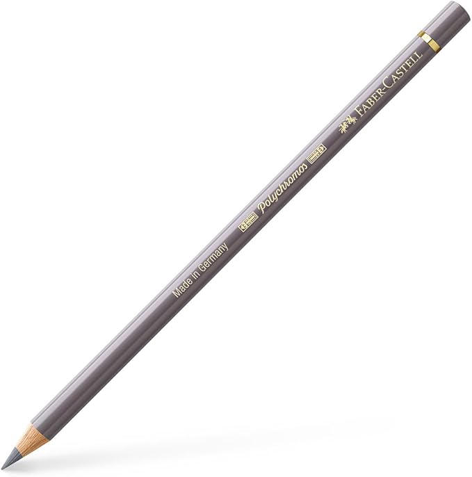 Faber-Castell Polychromos Artists' Single Pencil - Colour 273 Warm Grey IV