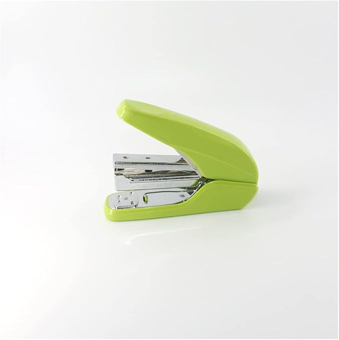 KUYWLMKMZZ Desk Stapler Mini Stapler Desktop Stapler 20-Page Capacity Stabler Document Binding Desktop Office Student Supplies Staplers for Desk School Supplies (Color : C)