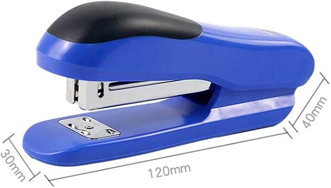 Stapler Power Saving Metal Stapler for School Office Supplies and Stationery(D)