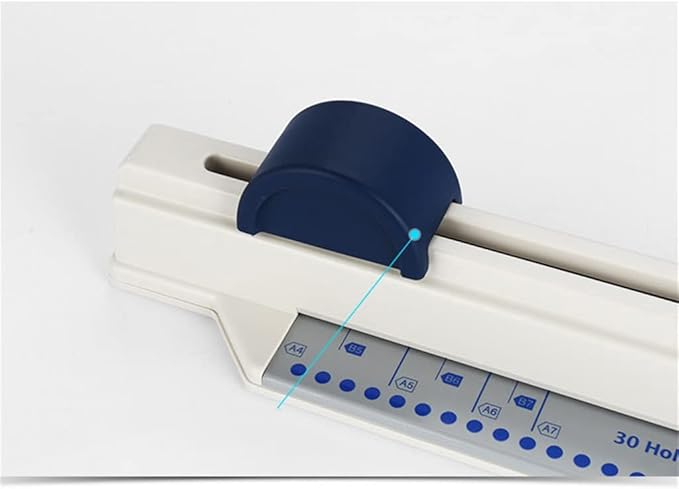 Porous Hole Puncher Loose-Leaf Hole Puncher Manual Loose-Leaf Paper Hole Puncher Office Use(26 Holes)