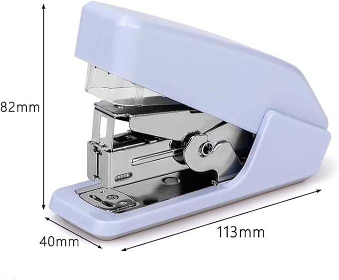 Stapler Paper Easy Binding Office Binding Office Accessories Stationery Binding Paper Stapler(Blue)