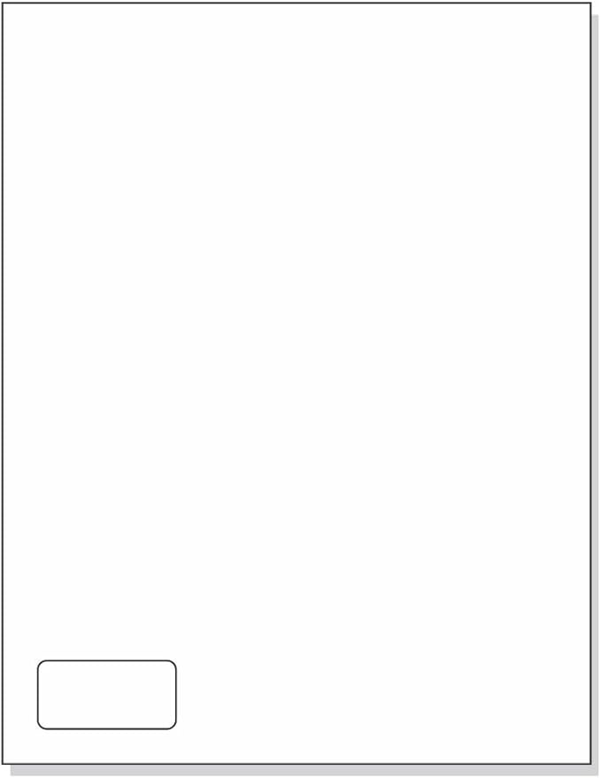 Next Day Labels - Integrated Label Laser Form with Label Combination (2x1 | 1 Label | 500 Pack)