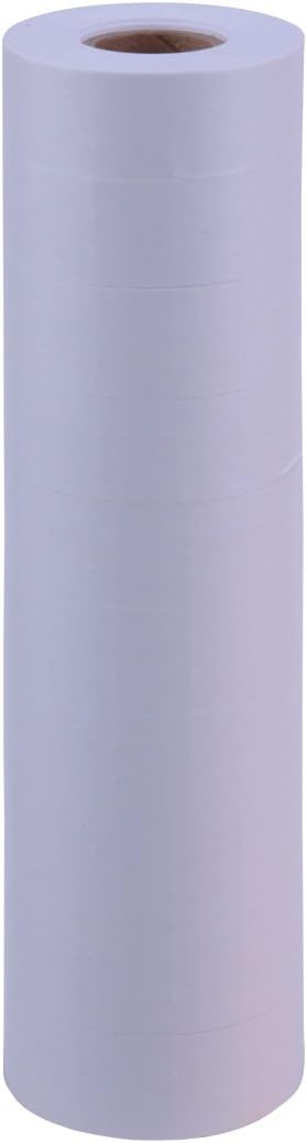 White No Tamper Proof Slits Labels to Fit The XL Pro® 25EC, 25EE, 25EEA, 25EEAA, and 265P Label Price Guns 20 Pack (Free Ink Roll Included)