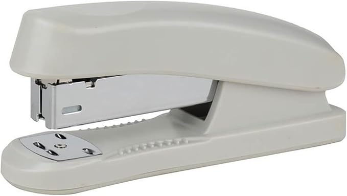 KUYWLMKMZZ Desk Stapler Student Stapler Office Desk Stapler Rotatable Nail Plate Binding Machine Practical Office Tool Suitable for Office Document Binding White School Supplies (Color : A)