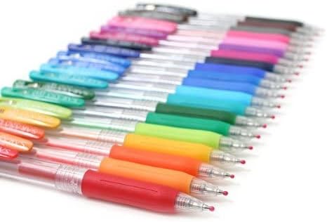 Zebra Sarasa Clip Pen 0.5 mm, Red/Orange (JJ15-ROR)