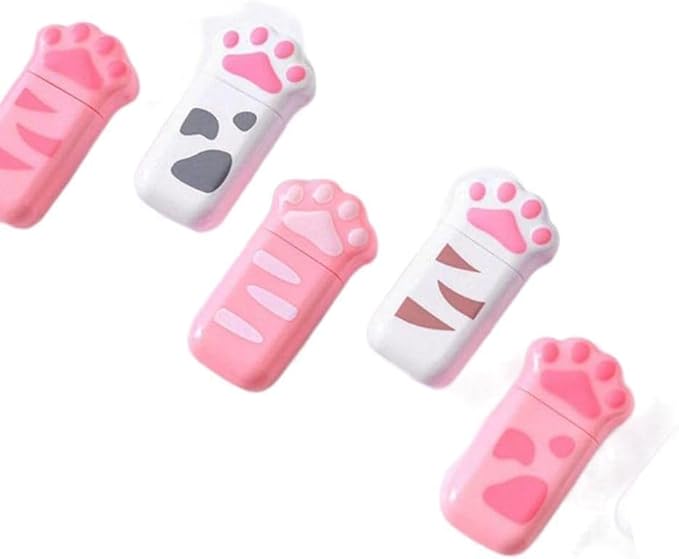 1 Piece Tape Dispenser, Cute Cat Claw Correction Tape White Out Corrector Correction Supplies Student Stationery School Office Supply, Correction Tape, Erasers and Correction Products (Color Random)