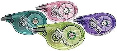 Single-line Bright Dispnsr Correction Tapes (Pack of 4)