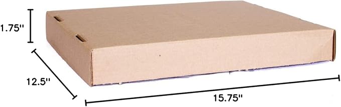10 Pack Letter or Legal File Box Lids (Fits 15" x 12" x 10" Box)