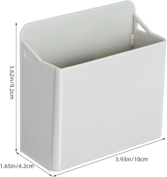 VILLCASE Pen Holder with Suction Cup for Desk Whiteboard Marker Organizer and Stationery Storage Compact 3.93X3.62X1.65In Desktop Pencil Holder for Office and Home