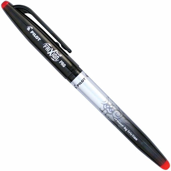 Pilot Frixion Erasable Rollerball Pen - Red Box of 12