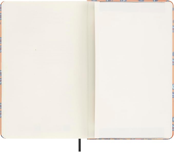 Moleskine Limited Edition Undated Planner Professional Silk, 12M, Large, Orange, Hard Cover (5 x 8.25)