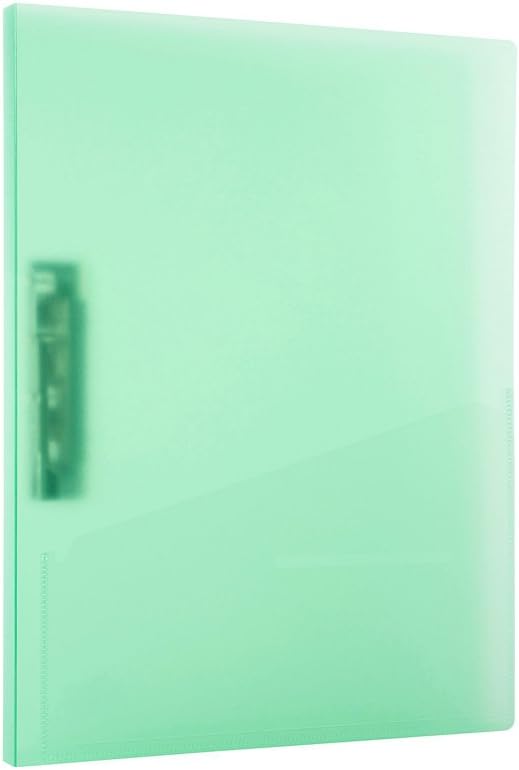 Filexec 6192, Clamp Binder, Frosted, Set of 6, 6 Assorted Colors Blueberry, Strawberry, Grape, Lime, Lemon, Tangerine (50028-6192)