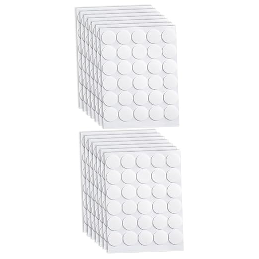 14sheets Double Sided Stickers Adhesive Dots Tape for Photo Wall Removable and Paint Safe Shape