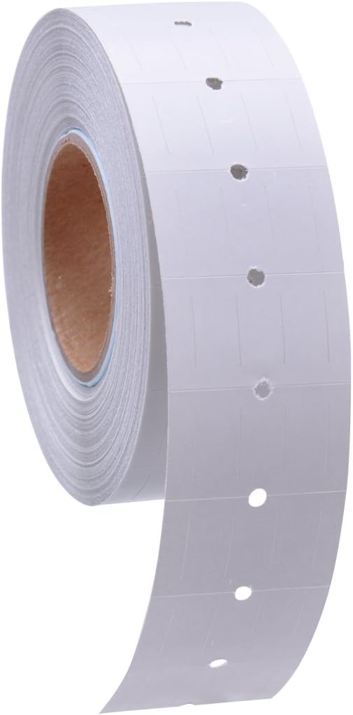 Gray Labels to fit Motex® MX5500 Price Guns 16 Pack (Free Ink roll Included)