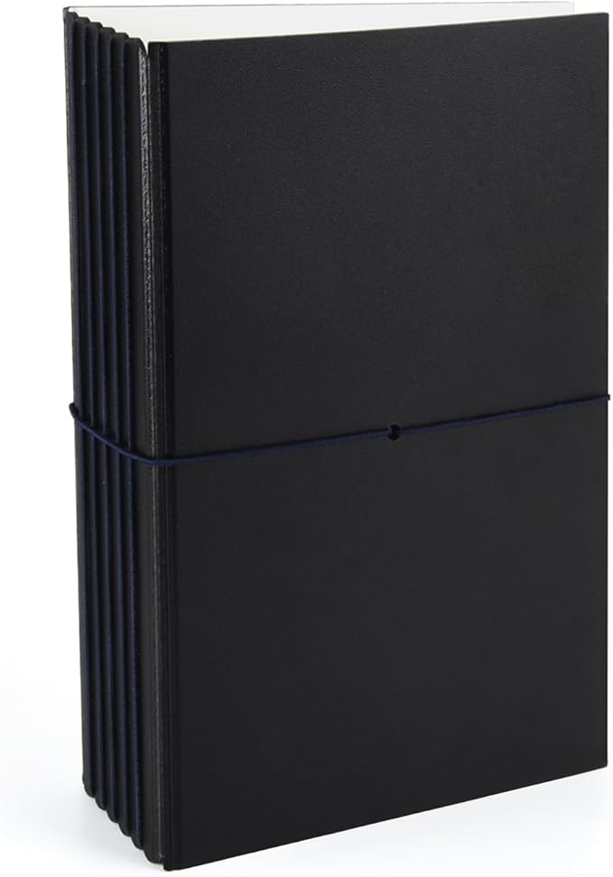 TN Planner Inserts Organizer Case, Holds 10 Travelers Notebook Refills with 10 Elastic Bands, Portable Regular TN Journal Notebooks Insert Storage
