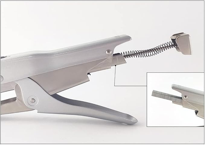 KUYWLMKMZZ Desk Stapler Stapler Hand-held Labor-Saving Stapler Clamp-Type Stapler Suitable for School Office Supplies Can Hold 50 Pages School Supplies (Color : A)