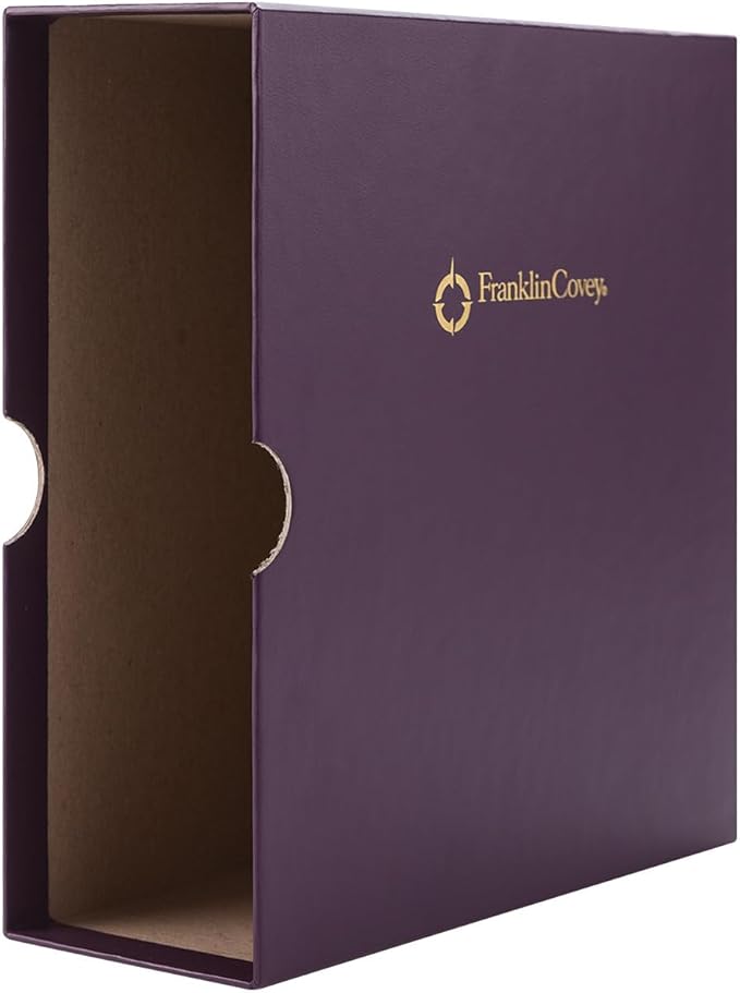 FranklinCovey - Storage Sleeve for FranklinCovey Planners | Protect Past and Future Planner Pages (Classic, Plum)