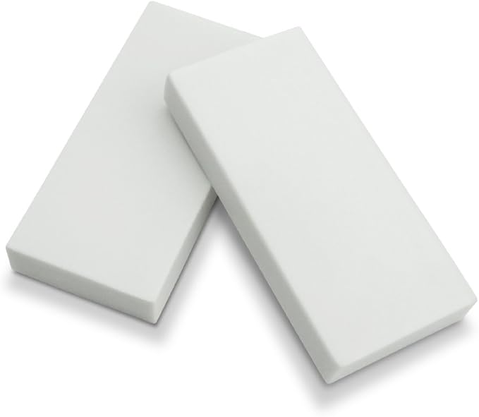 Personalized Custom I Love Heart Name Here Eraser Set of 2