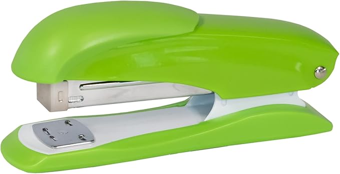 Idena 11543 Stapler 13 cm with 50 Staples 24/6 Green for 20 Sheets