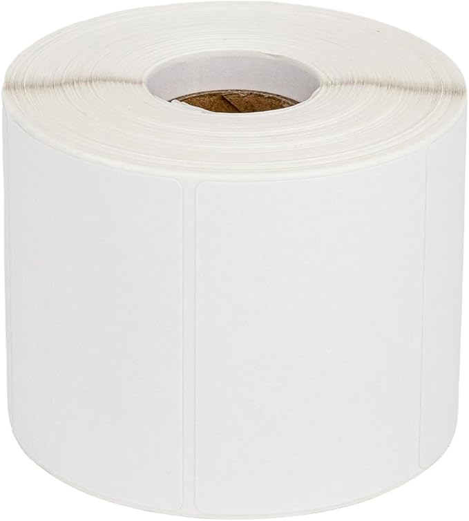Muka 800 PCS 1.5" x 2.25" White Thermal Labels Color Label for Barcodes, Address, Consignment, Compatible with Thermal Label Printer