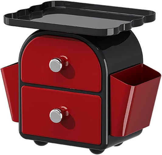 Space Saving Multifunctional Desktop Drawer Storage Box Ideal for Organizing Offices Supplies Makeup Accessories Presentation Storage Box
