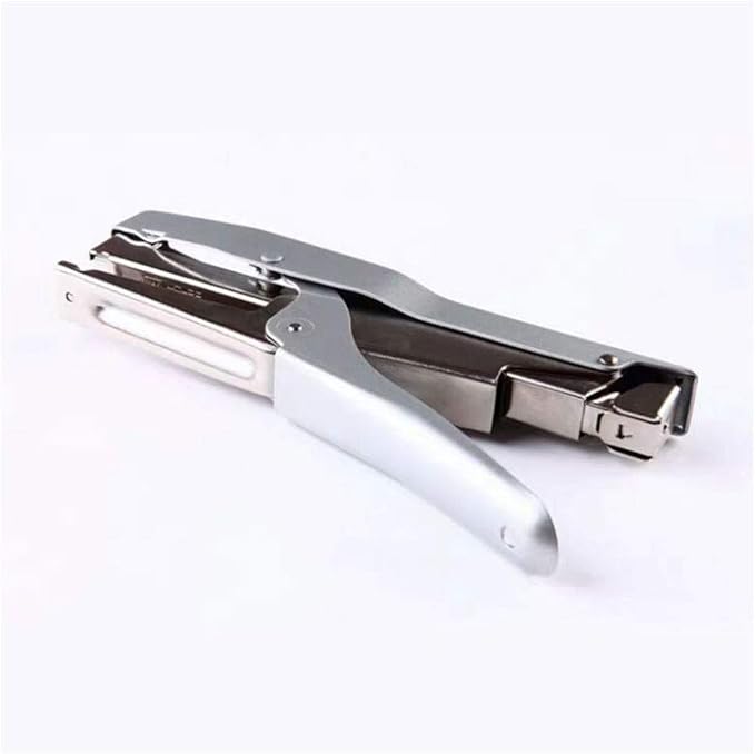 Stapler Silver Hand Stapler, Heavy Duty Stapler, Can Hold 30 Pages, Household Box Binding, Desk Accessories, Multi-Function Office Stapler