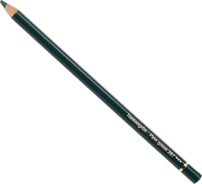 Faber-Castell Polychromos Artists' Single Pencil - Colour 267 Pine Green