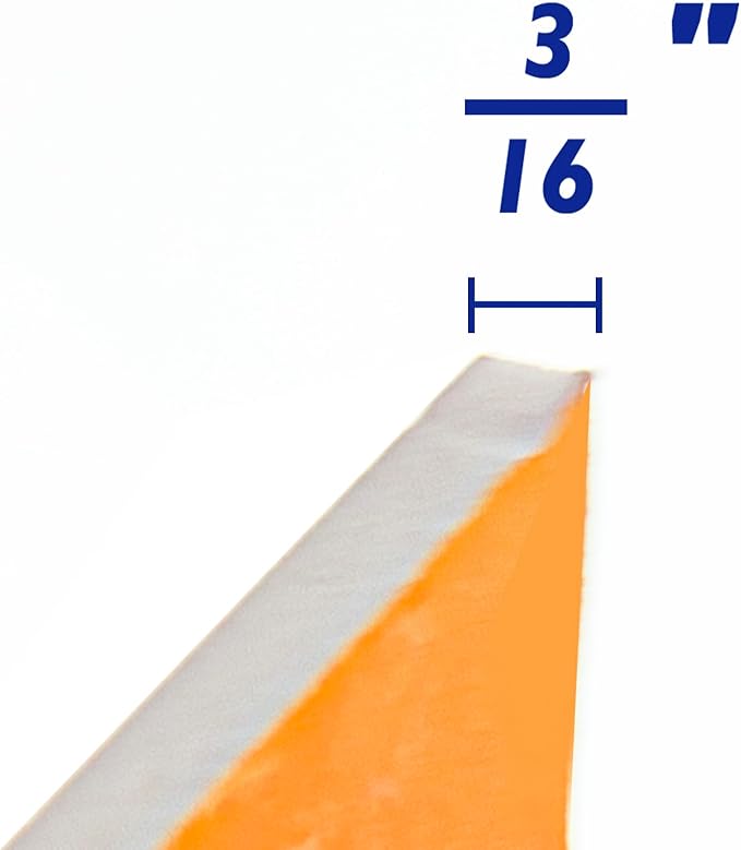 BAZIC Products Foam Board 20" X 30" Neon Orange, Colored Foam Boards 3/16 Inch Thickness, Presentation Signboards School Craft Project Framing Display, 25-Pack