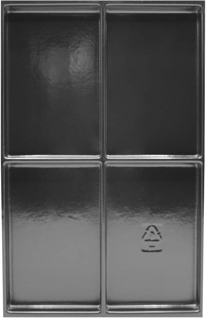 Bisley MultiDrawer Cabinet Insert Trays, 4-Section Insert, 7/8" Depth | Perfect for Low-Profile Drawers
