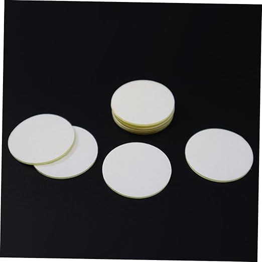 Lurrose 20pcs Double-Sided Adhesive Tape Round Acrylic Fastener for Crafts Car Wedding Supplies Easy to Use Strong Adhesion for DIY Projects