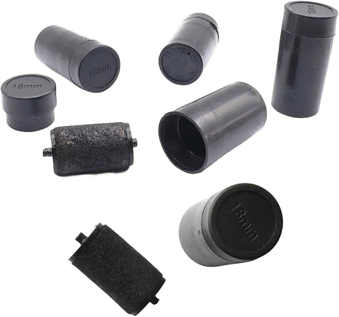 Ink Rollers for MX-6600 Gun | 18mm Refill Ink Rolls Cartridge for Double Line Price Tag Gun | 10pcs
