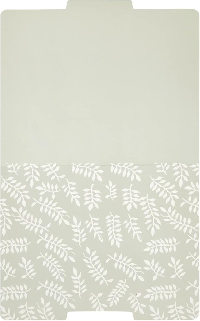 Juvale 12-Pack Cute Pastel Decorative File Folders - Letter Size (11.5 x 9.5 in) - Modern Floral Assortment & Solids - 1/3 Cut Tabs for Office Organization & School Supplies