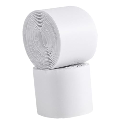 minkissy 2Rolls Hook and Loop Tape for Guitar Effects Pedal Board Strong Adhesive Mounting for Musicians for Secure and Versatile Applications