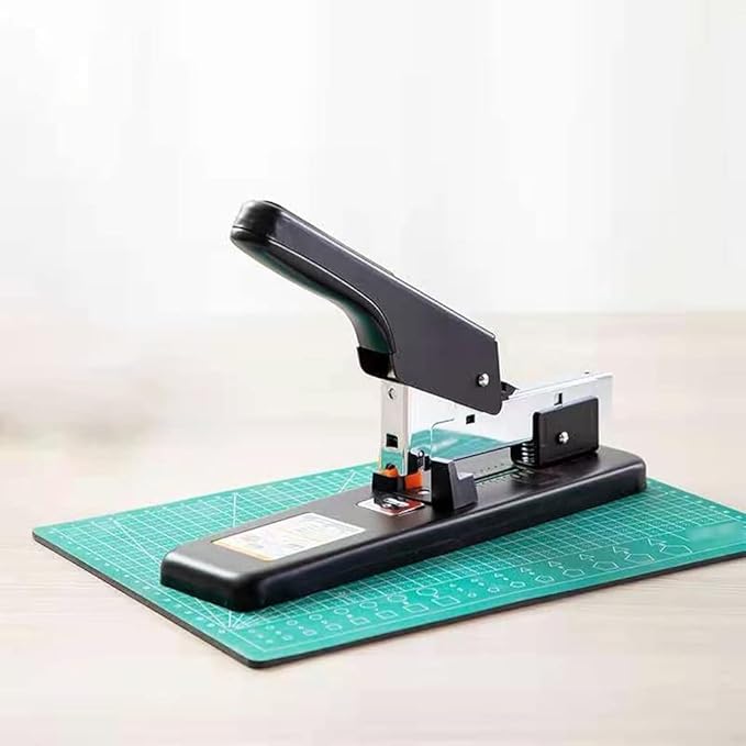 KUYWLMKMZZ Desk Stapler Stapler Heavy Duty Stapler Thickened and Labor-Saving Stapler Can Bind 100 Pages Suitable for School Office Learning Document Sorting School Supplies (Color : A)
