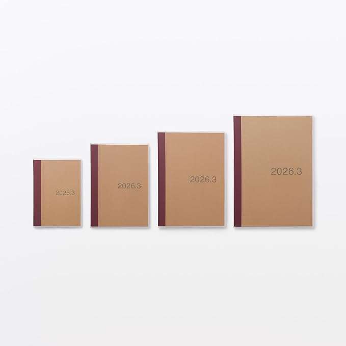 MUJI 76418757 Sunday Monthly Planner, Starts March 2026