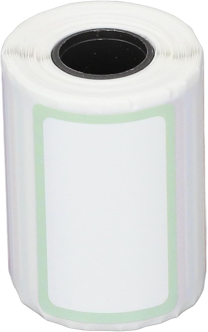 Self Adhesive Price Label, 150 Sheets Roll Self Adhesive Price Label for Thermal Printers, Indoor & Outdoor Use, Address Labels, (#1)