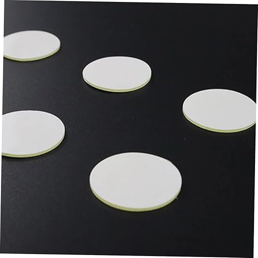 Double-Sided Tape 20pcs Acrylic Adhesive Round Fastener Tape Fabric Adhesive Non-Slip Easy to Use