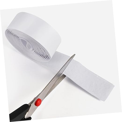 Sosoport 2M Guitar Effect Pedal Mounting Tape Heavy-Duty Hook and Loop Strips 2PCS Adhesive Fasteners for Pedalboard Accessories Waterproof and Strong Grip
