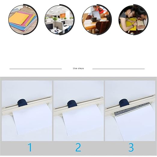 Porous Hole Puncher Loose-Leaf Manual Paper Office Use(26 Holes)