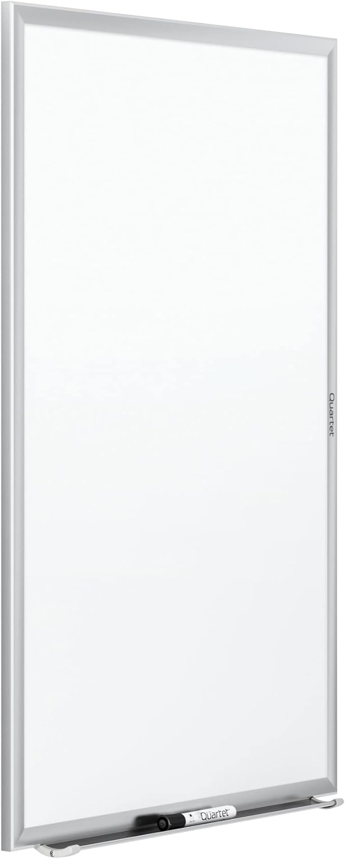 Quartet Dry Erase White Board 72"W x 48"H Magnetic Whiteboard, Nano-Clean, Silver Aluminum Frame (SM537)